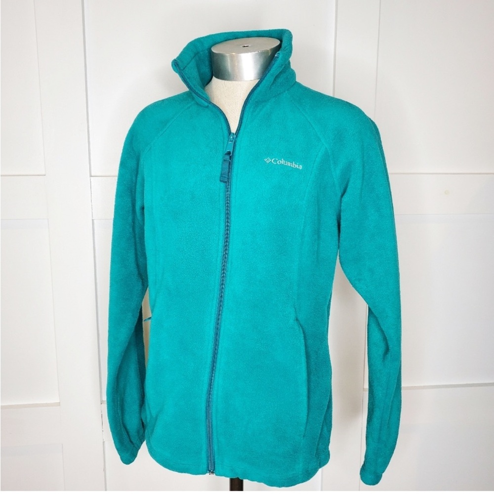 Columbia Full Zip Fleece Jacket TEAL